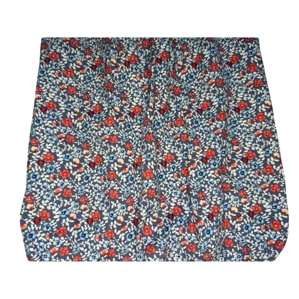Oshkosh B’Gosh Girls 24 Months Blue, Red, White Floral Short Sleeve One Piece